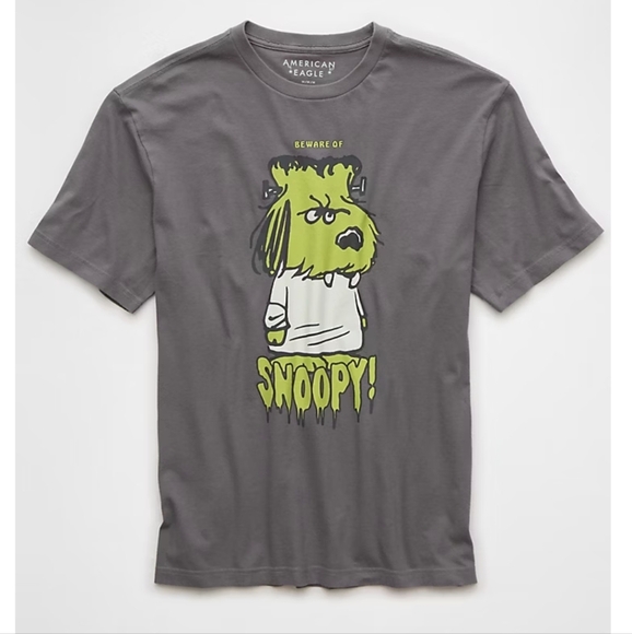 American Eagle Outfitters Other - Halloween Monster Snoopy 100% Cotton Graphic T-Shirt For Men Size Medium! NWT!